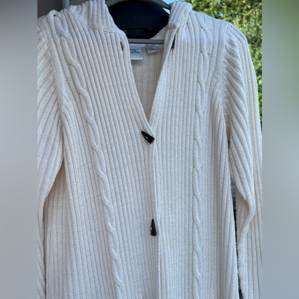 EUC-Just My Size, Beautiful Long Sweater Cardigan - Picture 2 of 6